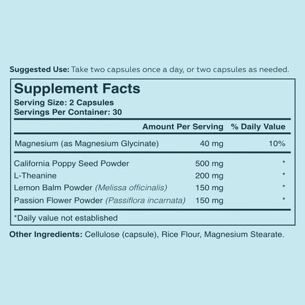 Relax - Tend Supplements