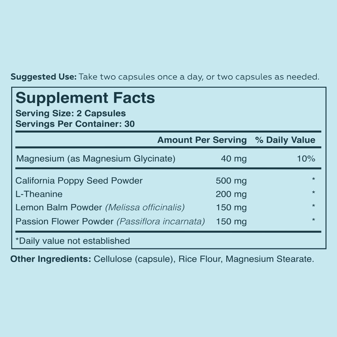 Relax - Tend Supplements